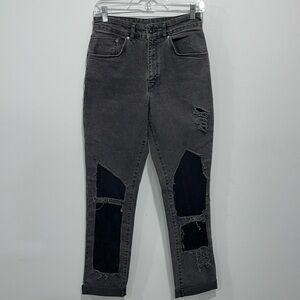 The Ragged Priest off black high rise jeans size 28 women’s
